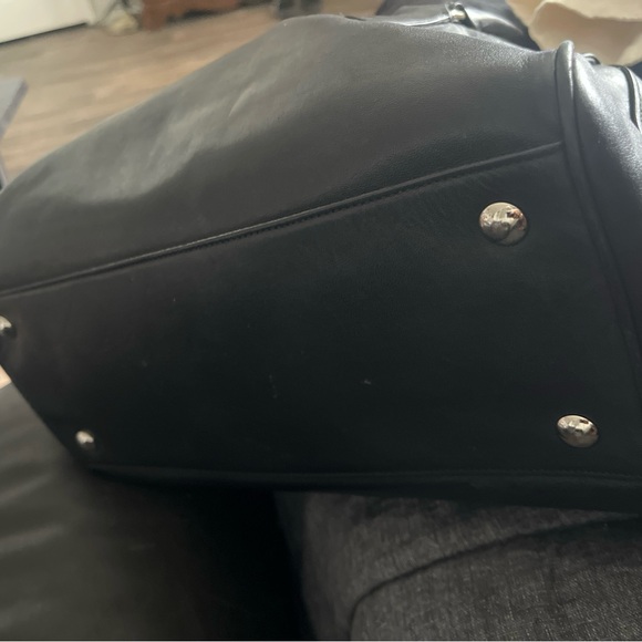 Coach Black legacy Haley Leather Satchel - Picture 7 of 7